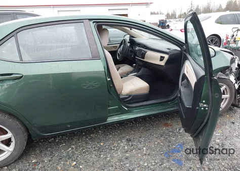 2015 Toyota Corolla Le из США, поврежденный, VIN 2T1BURHE7FC402436